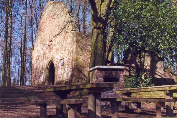 Kirchenruine St. Severin mit Grillstelle