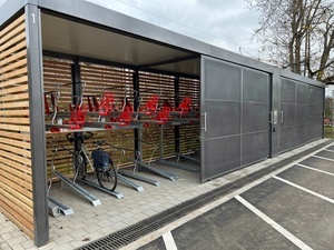 Fahrrad-Sammelschließanlage Spitalweg Fahrrad-Sammelschließanlage Spitalweg