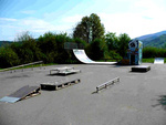 Skateranlage Denzlingen mit verschiedenen Skaterrampen