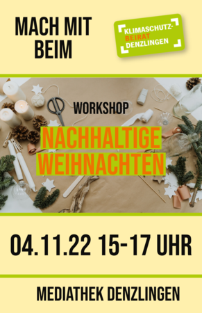 Workshop Nachhaltige Weihnachten