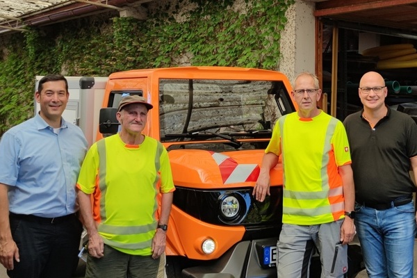 Neues Elektrofahrzeug f&uuml;r Bauhof