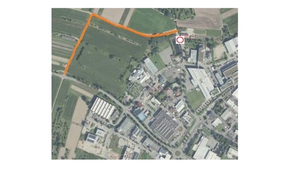 Luftbild Regenkl&auml;rbecken Geringfeldele