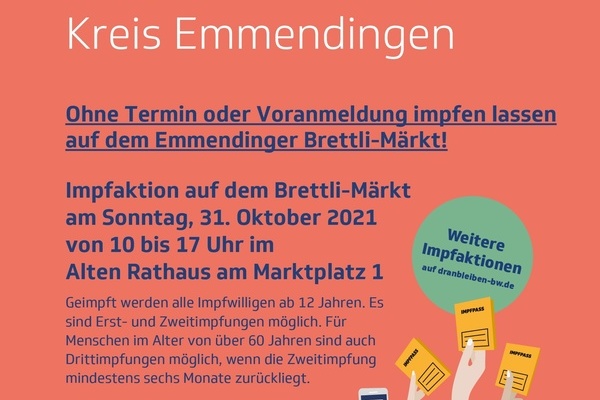Impfaktion Brettlemarkt Impfaktion Brettlemarkt
