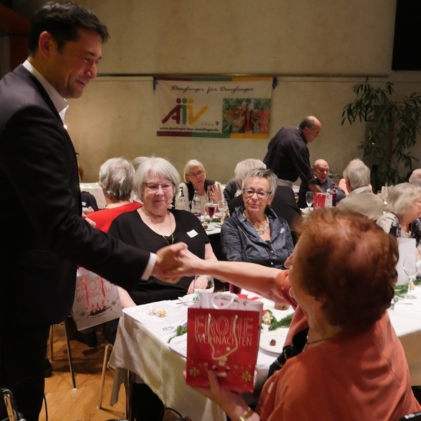 Bescherung mit Brgermeister Markus Hollemann