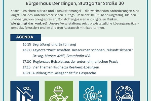 Flyer zur Veranstaltung