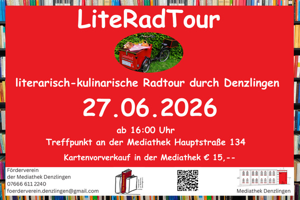 Plakat LiterRadTour am 27.06.2026