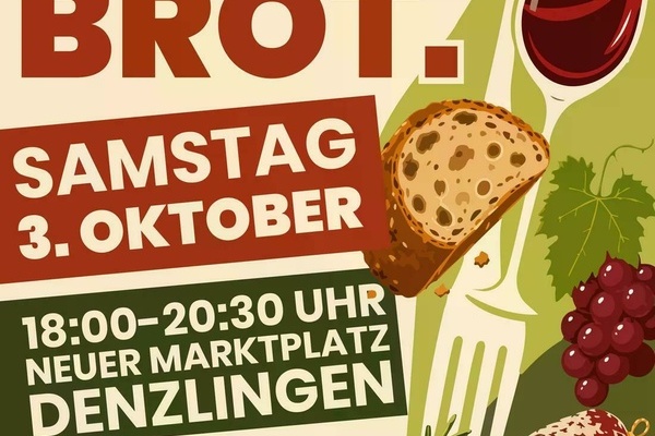 Plakat Wild. Wein.Brot.